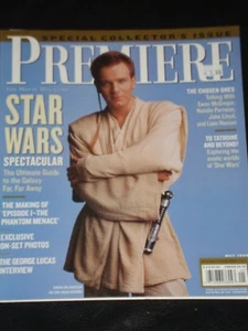 PREMIERE magazine 1999, Ewan Mcgregor, Star Wars, Obi-Wan Kenobi, Liam Neeson - Picture 1 of 1