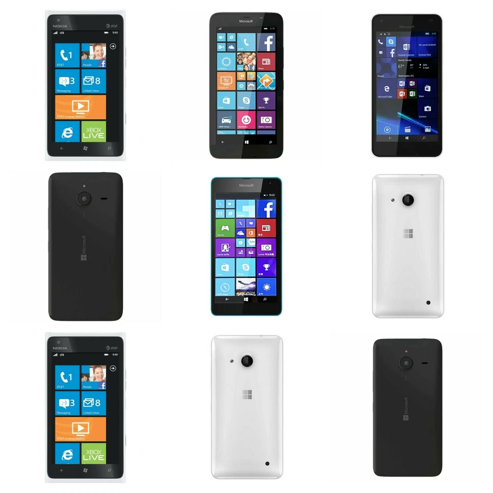 Nokia Lumia 640 650 Single Sim Vodafone Mobile Phone - Image 1 of 1