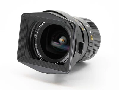 [COMO NUEVO] Lente Leica Elmarit M 24 mm f/2,8 ASPH, codificada de 6 bits con filtro UVa Leica Foto 1 de 4