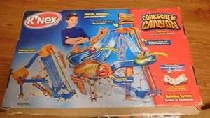 K'NEX CORKSCREW CANYON Tube Park Original Box 785 Pieces Building Toy - Picture 1 of 17