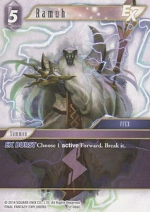FINAL FANTASY TCG 1 X RAMUH 12-088C COMMUN NOT FOIL - LIGHTNING - Imagen 1 de 1