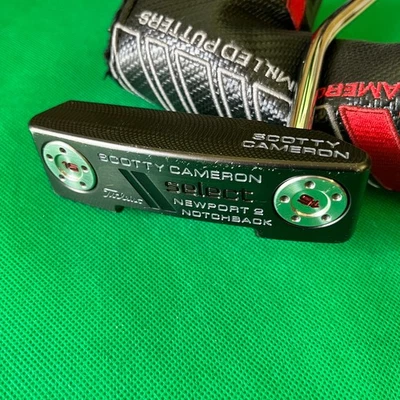 Scotty Cameron select Newport 2 Notchback Black 34 in Golf Clubs w/ Head Cover - Image 1 of 4