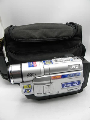 JVC GR-SXM730 - 400X Digital Zoom SUPER VHS Compact Camcorder - Image 1 of 4