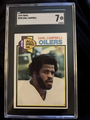1979 Topps - Earl Campbell #390 (RC) - Image 1 of 2