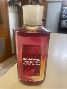 Bath Body Works Bahamas Passionsfrucht & Bananenblüten Duschgel 10 Unzen versiegelt - Bild 1 von 7