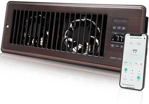 Ventilatore Booster Registro Super Silenzioso per Fori Registro 4" x 12", Registro Intelligente... - Foto 1 di 8