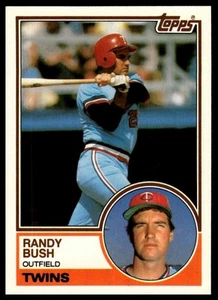 1983 Topps Traded #17T Randy Bush - Bild 1 von 2