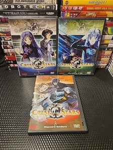Crest of the Stars Vol 1- 3 3-Disc Set with Insert - Picture 1 of 24