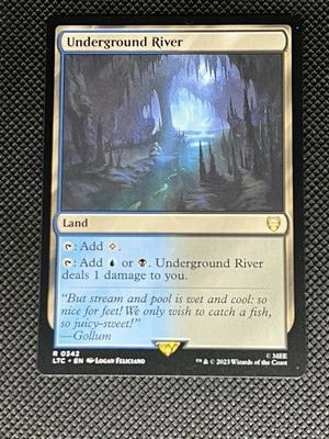 Underground River 342 Commander MTG LOTR Regular - Image 1 of 3