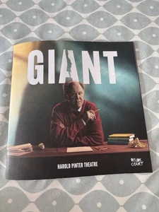 Giant Programme London West End John Lithgow signed autographed Harold Pinter - Picture 1 of 4