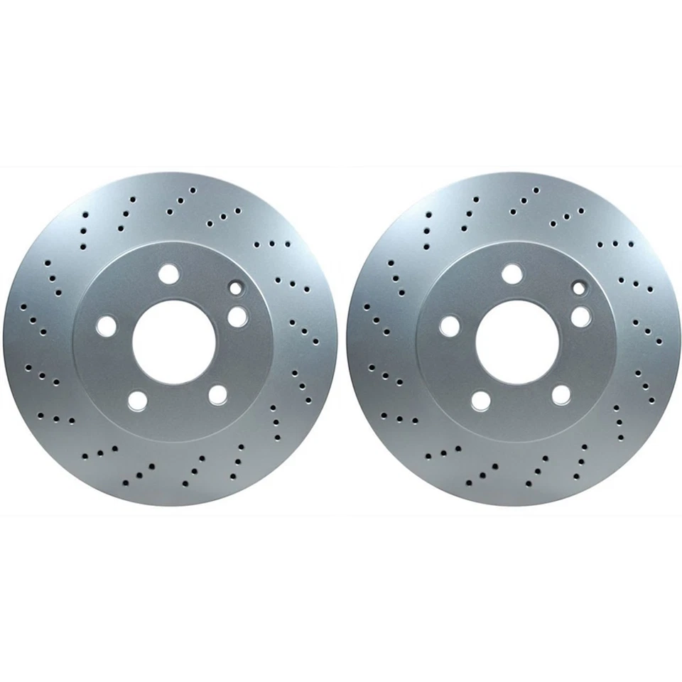 SET-PGD355114392-2 Discos de freno Hella Pagid Juego de 2 ruedas delanteras o traseras para MB Foto 1 de 4