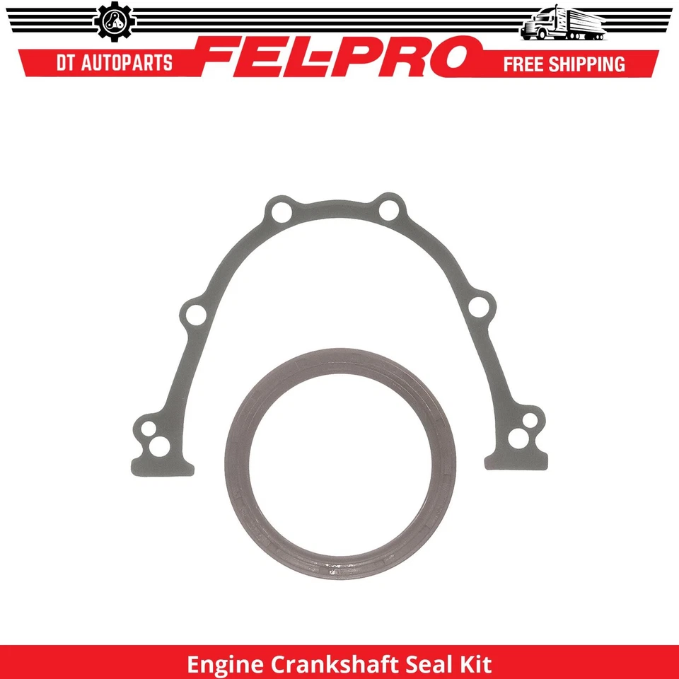适用于 2000 - 2004 年日产 Xterra 2.4L L4 发动机曲轴密封套件后 Fel-Pro 2001 — 第 1/1 张图片