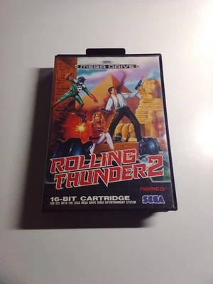 Rolling Thunder 2 - ⚡ VERSAND - TOP - RARITÄT - (Sega Mega Drive) - Bild 1 von 4