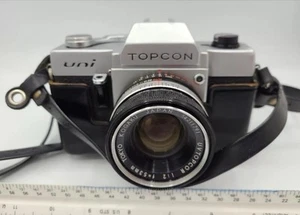 Vintage Topcon UNI 35mm Film Camera with UV Topcor 53mm f2 Lens *untested* - Picture 1 of 9