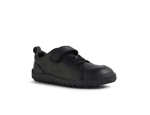 Bobux Kids+ Prime Boys Barefoot School shoes in Black Leather - Picture 1 of 4