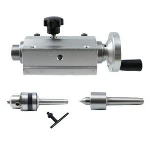 B12 Grip Equipped Whirler Tailstock With Movable Center For Decreased Workpiece - Picture 1 of 8