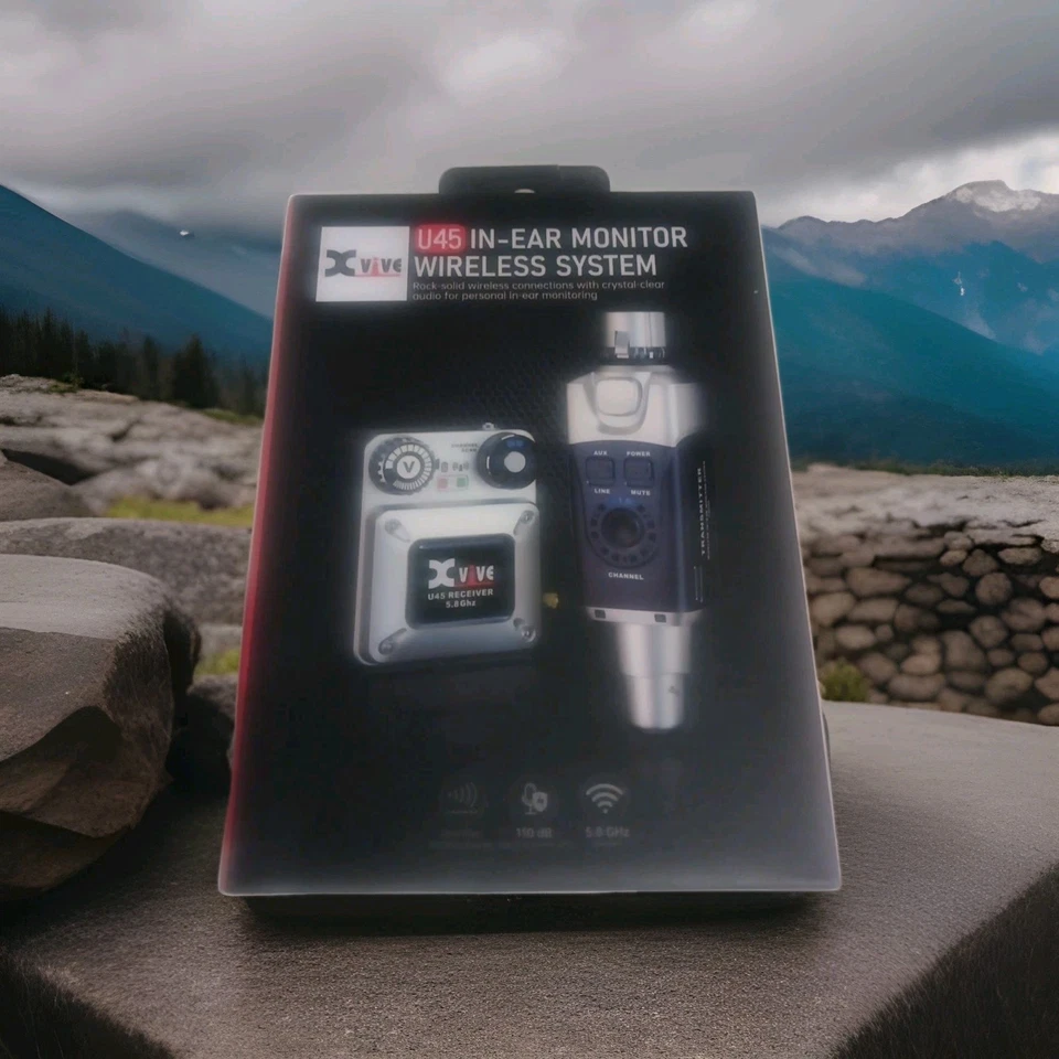 New Sealed Xvive Audio U45 In-Ear Monitor Wireless System (5.8 GHz) - Image 1 of 1