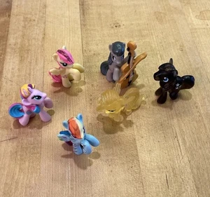 My Little Pony Mini Figures Lot of 6 – Assorted Characters - Picture 1 of 4