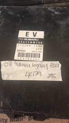 22611AN150 Subaru Legacy 2008 ecu ecm computer Foto 1 de 4