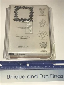 Stampin' Up! All Occasions Set of 8 Retired 2002 - Picture 1 of 3