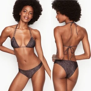BONDA DE BIKINI STONE FOX SWIM MOON SNAKE MALIBU TIRO BAJO (S) NUEVA CON ETIQUETAS $88 - Imagen 1 de 5