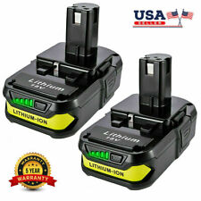 P102 replacement For RYOBI P190 18V Compact Lithium Battery P108 P107 P106 P104