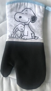 Peanuts ~ Snoopy & Bunny ~ OSTERN Silikon Ofenhandschuh ~ 13” x 7,5” ~ Neu ~ Schneller Versand - Bild 1 von 4