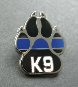 POLICE DOG PAW K9 K-9 LAPEL PIN BADGE 7/8 x 1.1  INCHES - Picture 1 of 1