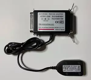ACTISYS IR ACT-IR 100M PRINTER ADAPTER WIRELESS INTERFACE A1-9 USA seller - Picture 1 of 5