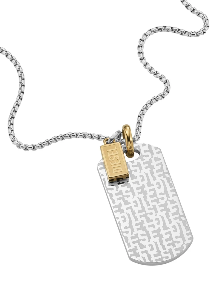 Diesel DX1431931 Damen Collier Edelstahl 65 cm - Bild 1 von 1