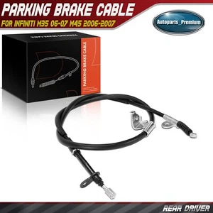 Rear Driver Left Parking Brake Cable for INFINITI M35 M45 2006-2007 50.71 inch - Picture 1 of 8