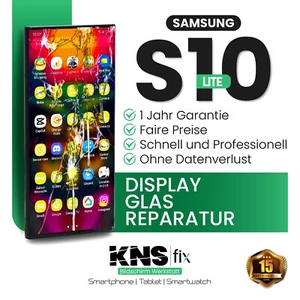 Samsung S10 Lite Przednie szkło Naprawa Szkło wyświetlacza Wymiana ✅ 24 godziny | Tanie - Zdjęcie 1 z 5