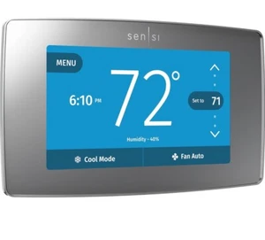 Emerson Sensi Touch Smart Thermostat- Silver (ST75S) - Picture 1 of 5
