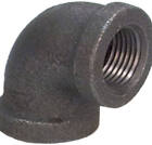 Black Pipe Fittings, 90-Degree Elbow, 1-1/4-In. -8700123857