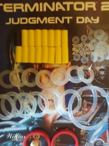 FLIPPER WILLIAMS-Terminator 2 Judgment Day--KIT ELASTIQUE SILLICONE TRANSPARENT- - Photo 1/3