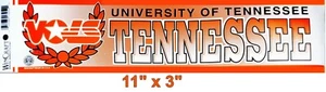 University of Tennessee Volunteers (Vols) Bumper Sticker 11" x 3" - Picture 1 of 2