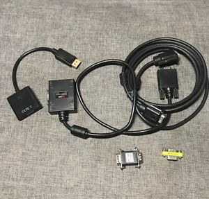 VGA Cables/Adapters Bundle For Computers - Zdjęcie 1 z 12