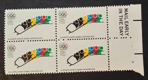 COMO NUEVO BLOQUE TEMPRANO DE 4 SCOTT # 1461 BOBSLEDDING OLÍMPICO - Imagen 1 de 1