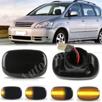 Luz de señal de giro LED dinámica para Toyota Hilux Corolla Camry Prius Foto 1 de 4