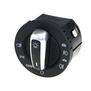 Controlador de interruptor de faros cromado automático 4FD941531A para Audi A3 A6 S6 C6 RS6 Allroad - Imagen 1 de 6
