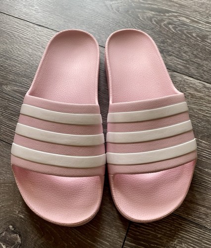 Ciabatte Adidas Originals rosa taglia 5 a righe originali firmate spedizione gratuita