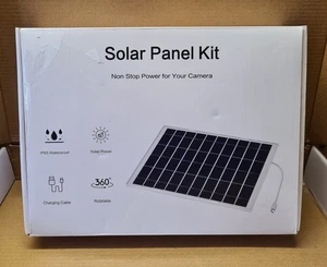 5V 8W Solarpanels Kit für Google Nest Kamera Außen Innen. - Bild 1 von 11