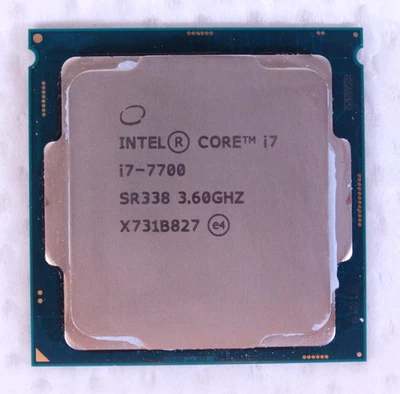 Intel Core i7-7700 SR338 3.60GHz Quad-Core 8-Thread LGA1151 CPU – Tested Working - Image 1 of 2