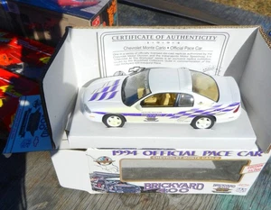 Brickyard 400 1994 Chevy Monte Carlo Pace Car 1:25 ~ Inaugural Race Aug. 6, 1994 - Picture 1 of 3