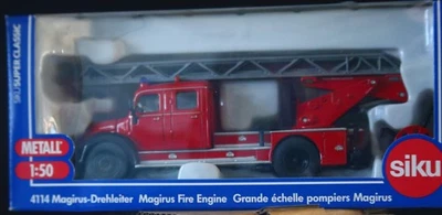 Siku diecast 1:50 Magirus Ladder Truck #4114 *Discontinued item* - Image 1 of 4