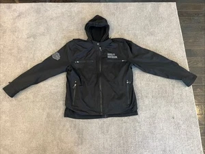Harley Davidson Jacket And Sweatshirt Size Large Weather Proof FLAWLESS Riding - Picture 1 of 13