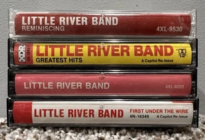 Little River Band Cassette Tape Lot Greatest Hits, Reminiscing, Under The Wire - Picture 1 of 3