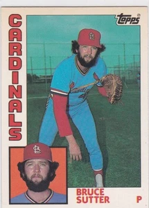 1984 Topps Tiffany #730 Bruce Sutter St. Louis Cardinals Free Shipping! - Bild 1 von 2