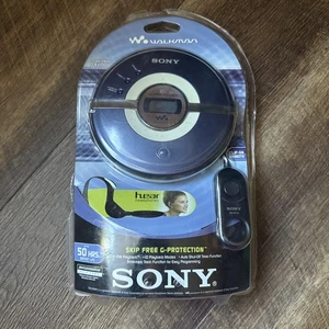 Reproductor de CD portátil Sony D-EJ100 Walkman azul - (faltan auriculares) - Imagen 1 de 4