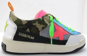 Brand New GOLDEN GOOSE Women's 36/6US Camouflage YEAH Sneakers Fuchsia Star $695 - Picture 1 of 19
